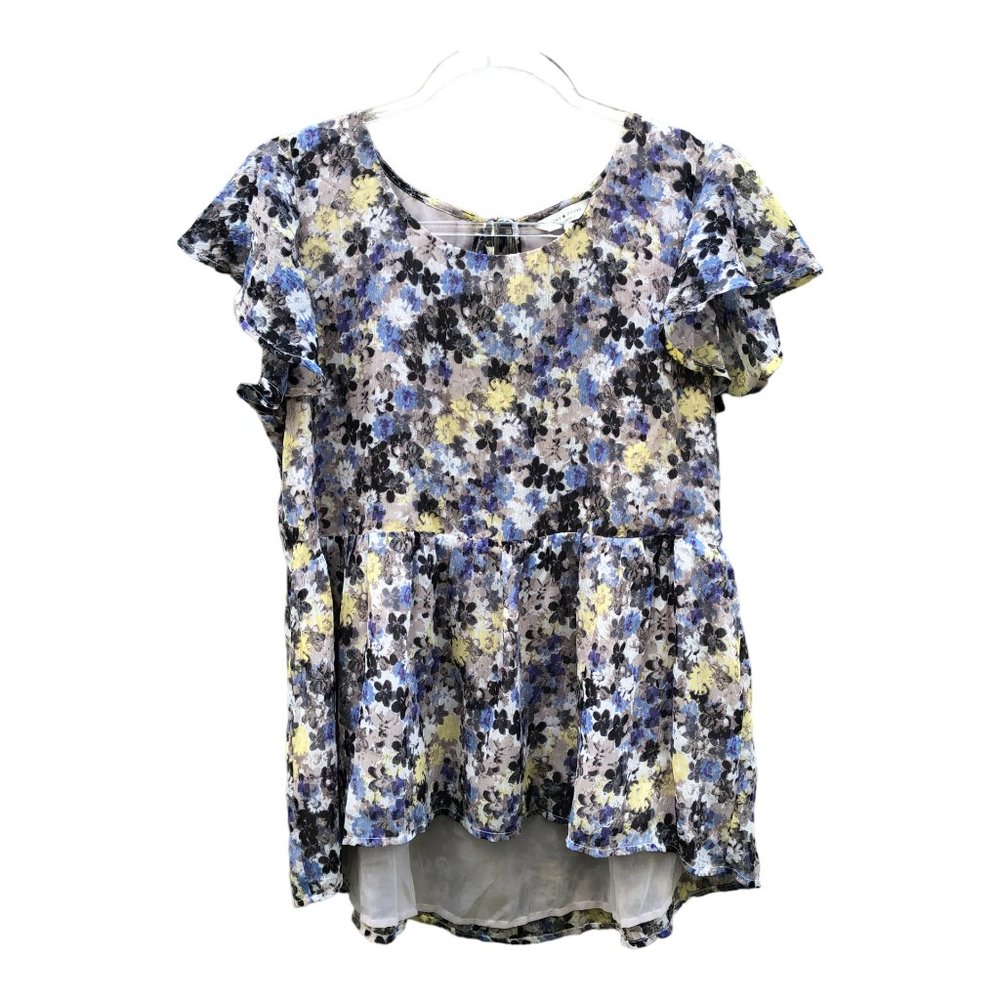 Lucky Brand Cottagecore Floral Flowy Top